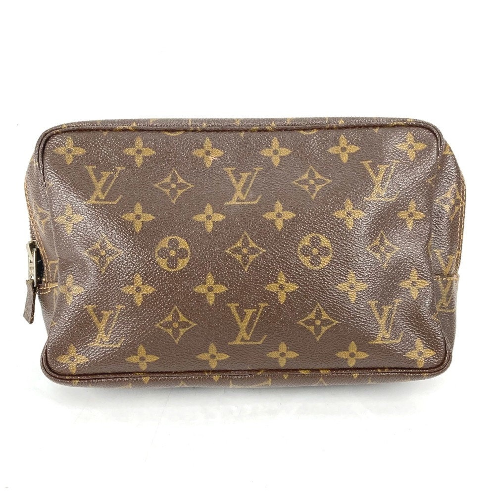 Louis Vuitton M47524 Monogram Makeup pouch Cosmetics Pouch Pouch Brown - Picture 4 of 14